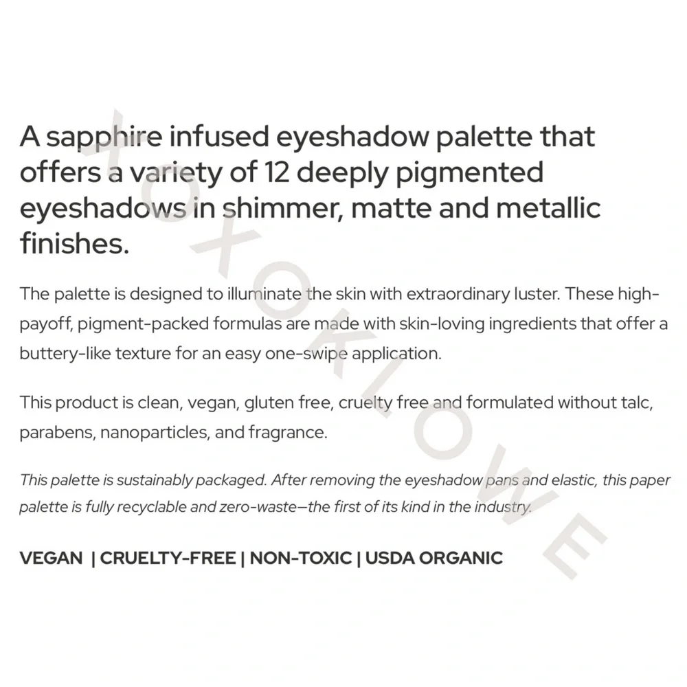 Athr Moonlight Crystal Eyeshadow Palette NIB - Picture 4 of 14